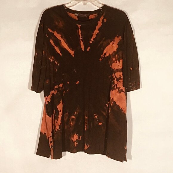 Canadian Tye Dye Acid Wash Custom Tee T Shirt - Picture 2 of 7